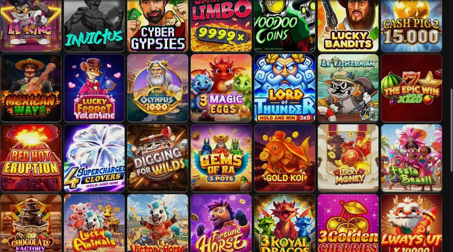 Крупный джекпот в казино Лавина